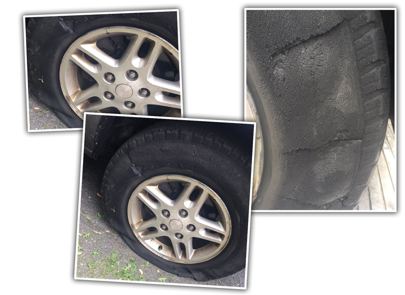 Illustration for article titled There's A Huge Ridiculous Twitter Fight Happening Right Now About A Shitty Tire